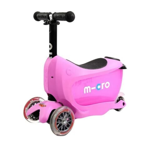 Micro Mini2go Deluxe Scooter Pink MMD029