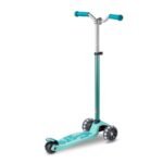 Micro Maxi Deluxe Pro LED Kick Scooter Vibrant Blue MMD042 view 2
