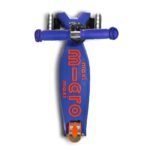 Micro Maxi Deluxe LED Kick Scooter Blue MMD067 view 2