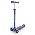Micro Maxi Deluxe LED Kick Scooter Blue MMD067
