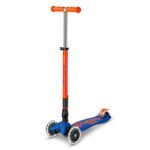 Micro Maxi Deluxe Neon LED Foldable Scooter