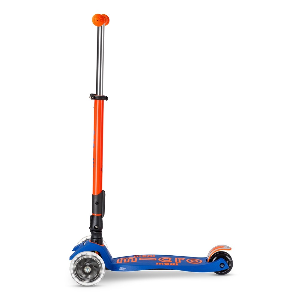 Micro Maxi Deluxe Neon LED Foldable Scooter view 3
