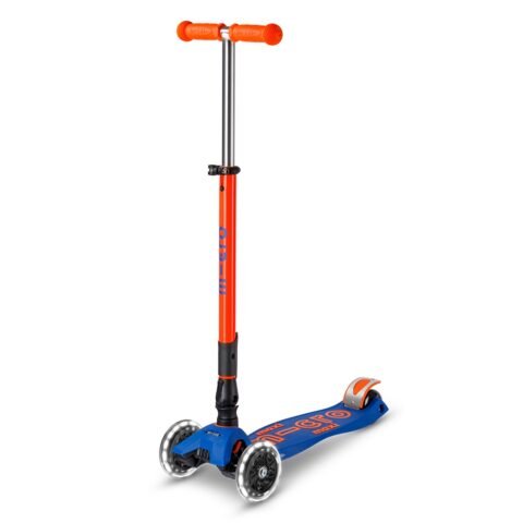 Micro Maxi Deluxe Neon LED Foldable Scooter