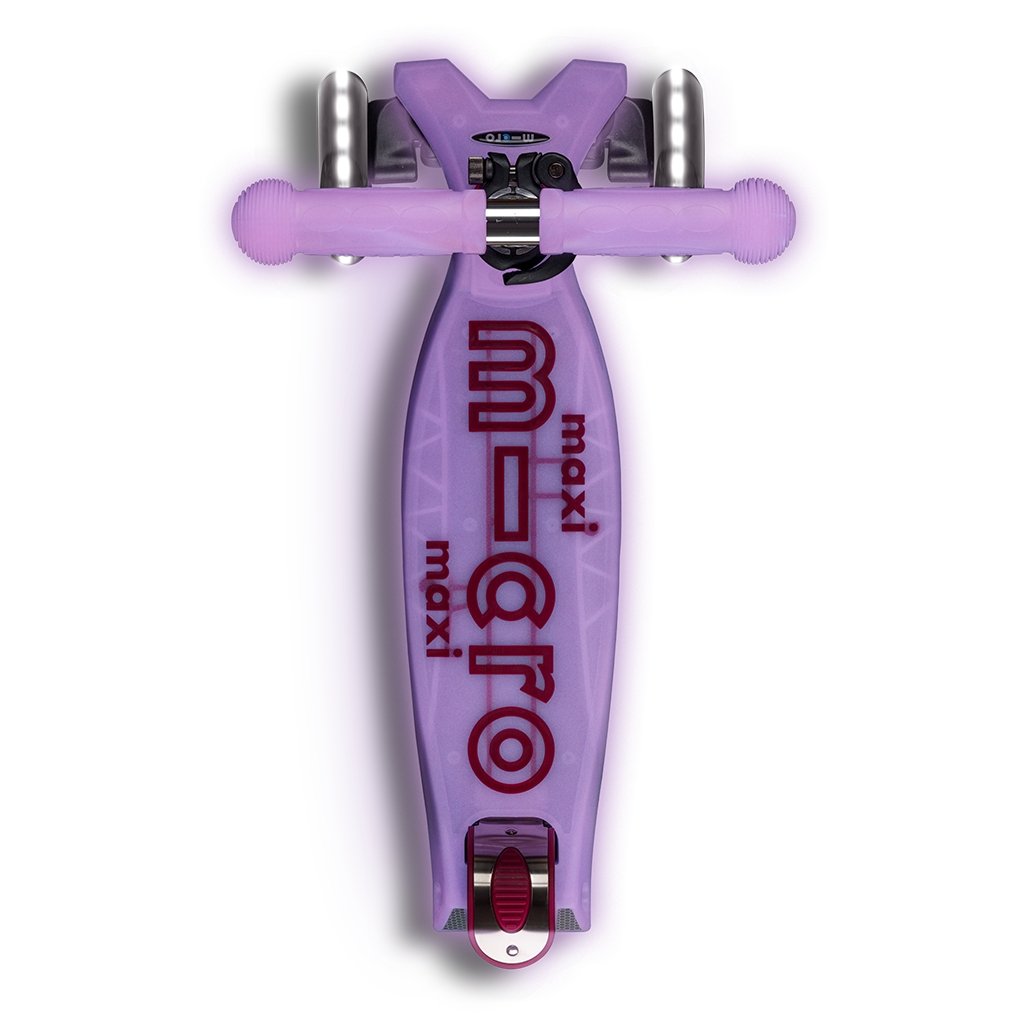 Micro Maxi Deluxe Glow LED Scooter view 3