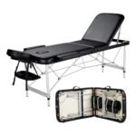 Nourest Three Foldable Massage Bed with Lightweight Aluminum Frame MST-800101