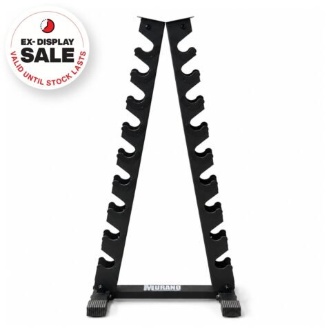 Murano Dumbbell Rack -10 Pair EX Display Grade B MUR-RACK-DUP-B