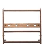 Nohrd Walnut Solid Wood WallBars Premium Walnut Swedish Fitness Ladder 14 Bars NHR-WAL-14 view 3