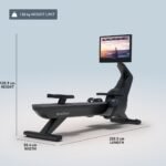 NordicTrack RW900 Rower Home Rowing Machine with 24" Pivoting HD Touchscreen NTRW19425-INT view 3