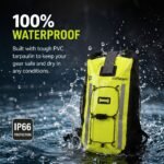 OverBoard Pro-Vis High Visibility Waterproof Backpack view 4