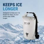 OverBoard Classic Waterproof Cooler Bag White 30L OBD002WHT view 4