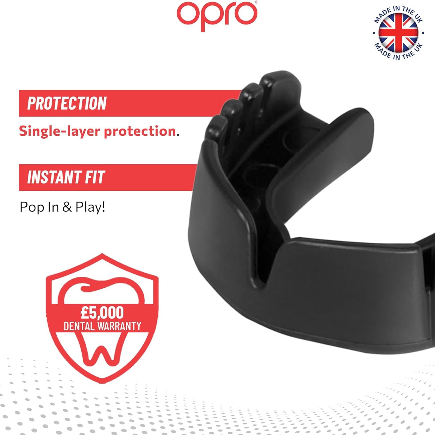 OPRO UFC Snap-Fit MMA Mouth Guard view 3