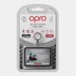 OPRO Kids' Self-Fit Silver-Level MMA Mouth Guard Pink/Green OP102503003 view 2