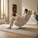 Nourest Orion Pro Full Body Massage Recliner Chair with Ottoman view 4