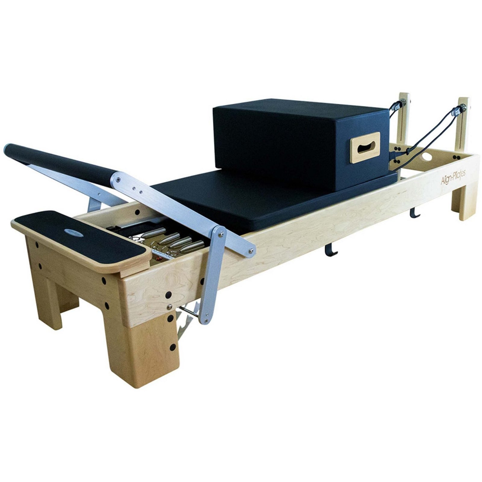 Align-Pilates M8-Pro Maple Wood Pilates Reformer PAPREFORMERM8B view 4