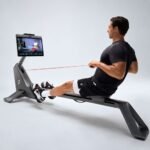 Peloton Connected Rowing Machine with 23.8-Inch Full HD Swivel Touchscreen Row+ PEL-ROWP view 4