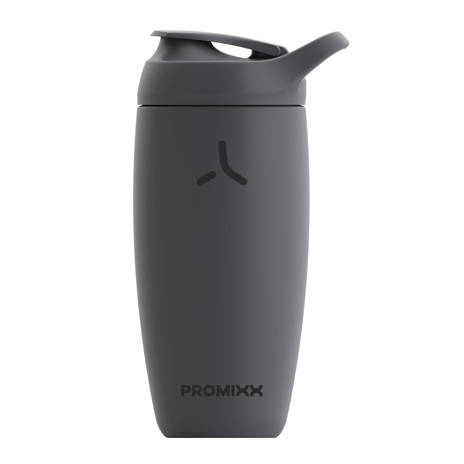 Promixx Pursuit Insulated Stainless Steel Shaker Bottle Graphite Gray 18 Oz