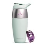 Promixx Pursuit Single-Wall Stainless Steel Shaker Bottle Seagrass Green 32 Oz