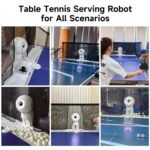 Pusun Dora Pro Table Tennis Robot view 4