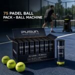 Pusun 75 Padel Ball Pack 25 Cans for Ball Machines PUSUN-PBP-75 view 3