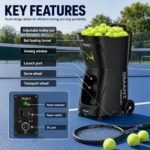 Pusun Smart Pro AI Padel & Tennis Ball Machine PUSUN-PT-SP-AI view 4