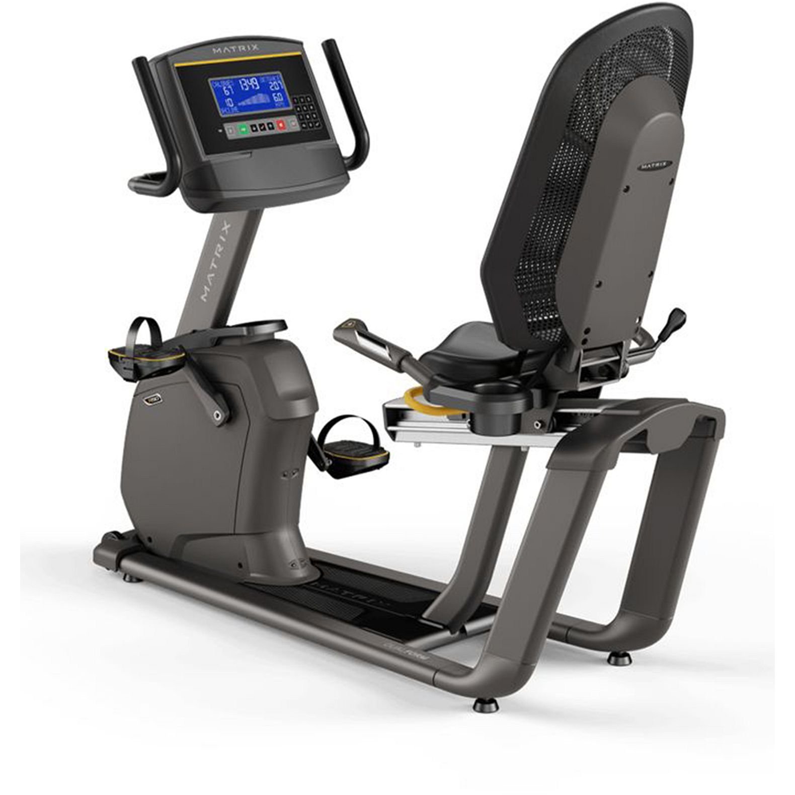 Matrix R50 Recumbent Bike with XR Console R50xr view 2