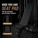 REP Fitness CleanGrip Wide Bench Pads for Blackwing Adjustable Bench REP-AB-5300-WPAD view 2