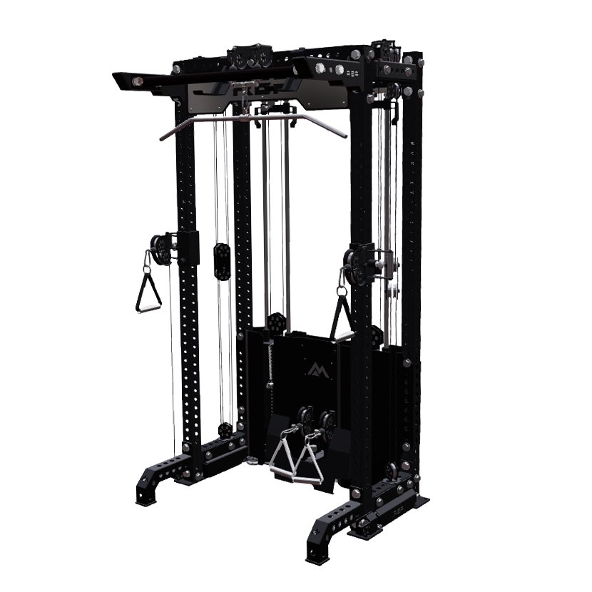 REP Fitness Compact Ares 2.0 Functional Trainer Metallic Black