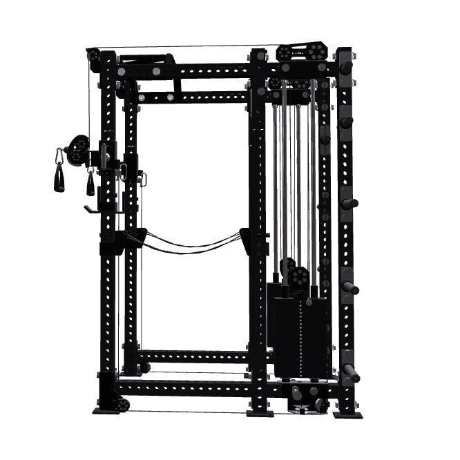 REP Fitness Athena Functional Trainer Metallic Black 6-Post PR-5000 System view 3
