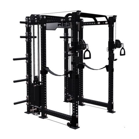 REP Fitness Athena Functional Trainer Metallic Black 6-Post PR-5000 System