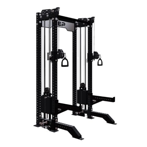 REP Fitness Compact Athena Functional Trainer Metallic Black 4 Post 93 Inch REP-ATH-C-93