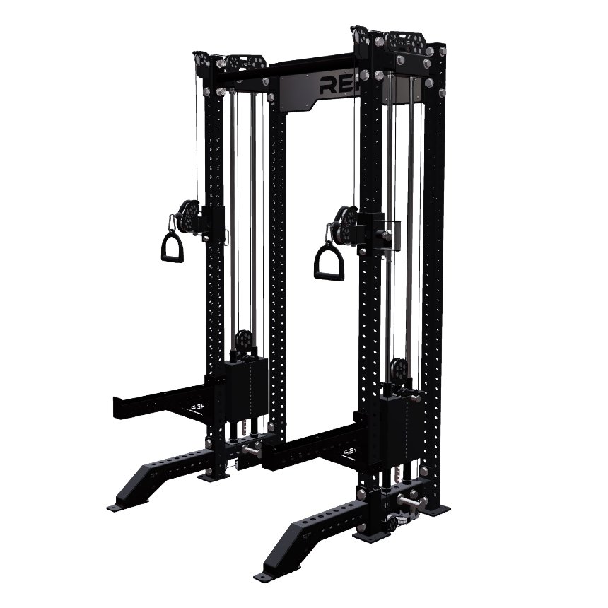REP Fitness Compact Athena Functional Trainer Metallic Black 4 Post 93 Inch REP-ATH-C-93 view 2