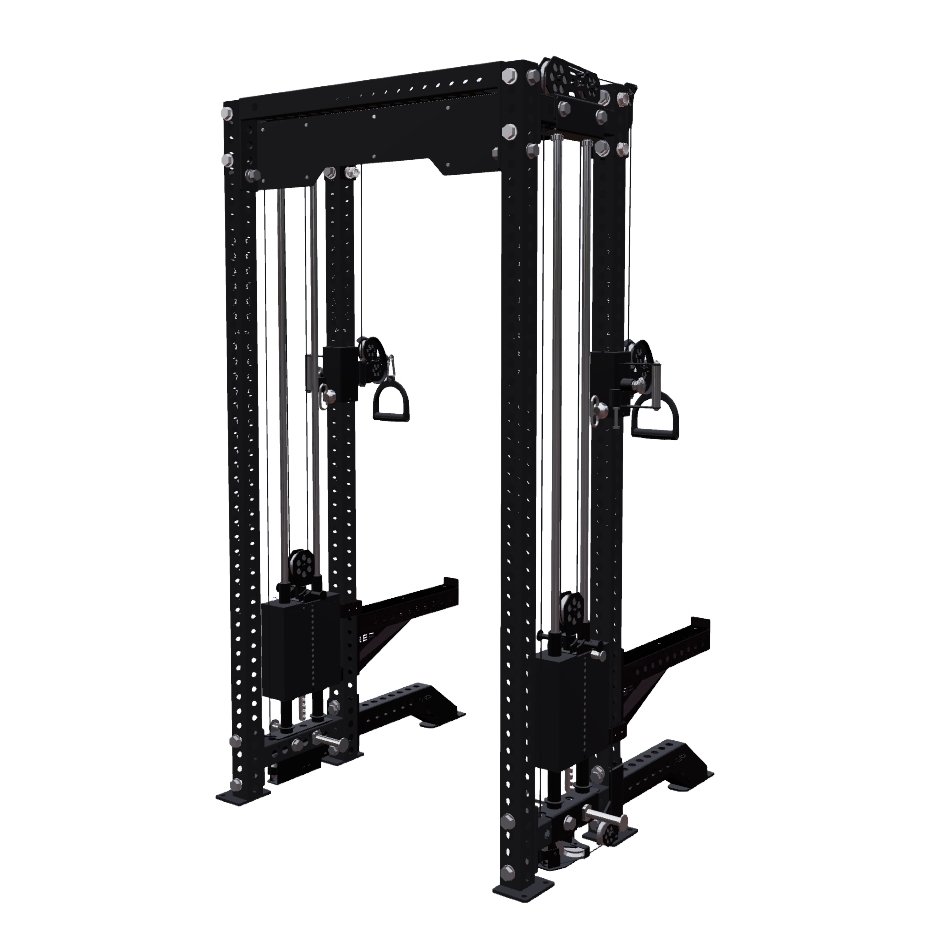 REP Fitness Compact Athena Functional Trainer Metallic Black 4 Post 93 Inch REP-ATH-C-93 view 3