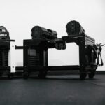 REP Fitness Multipurpose Dumbbell Storage Cart Metallic Black view 3