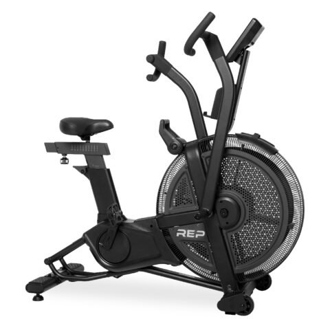 REP Fitness Strive Air Bike with VPR Feature 8-Level Adjustable Air Resistance Exercise Bike REP-STRV-AB