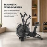 REP Fitness Strive Air Bike with VPR Feature 8-Level Adjustable Air Resistance Exercise Bike REP-STRV-AB view 2