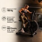 REP Fitness Strive Air Bike with VPR Feature 8-Level Adjustable Air Resistance Exercise Bike REP-STRV-AB view 3