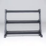 REP Fitness Heavy-Duty 3-Tier Dumbbell Storage Rack Metallic Black REP-WS-5100-MBLK view 3