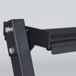REP Fitness Heavy-Duty 3-Tier Dumbbell Storage Rack Metallic Black REP-WS-5100-MBLK view 4