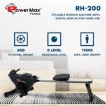 PowerMax RH-200 Home Rowing Machine image 2