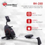PowerMax RH-250 Foldable Rowing Machine image 2