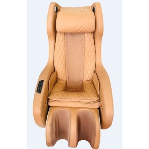 Massage Chair Rk1900B Cream/Brown Leather