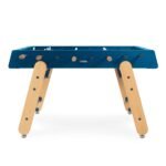 RS Barcelona Rs4 Home Foosball Table Steel Structure With Iroko Wood Legs-Blue Indoor/Outdoor RS-RS4H-4N view 2