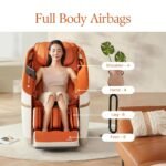 ROTAI Jimny Full Body Massage Chair Orange RTJIMA36ORG view 3