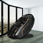 ROTAI Black Panther Dual Mechanism Massage Chair RTPANTRBLK view 2