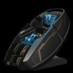 ROTAI Black Panther Dual Mechanism Massage Chair RTPANTRBLK view 3