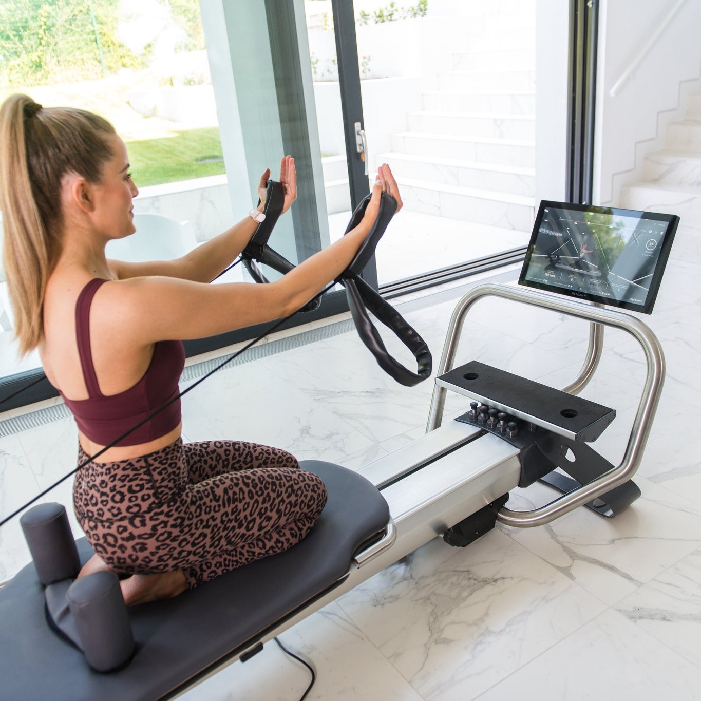Reform RX Pilates Reformer With Screen RX-ORIG-SCR view 4