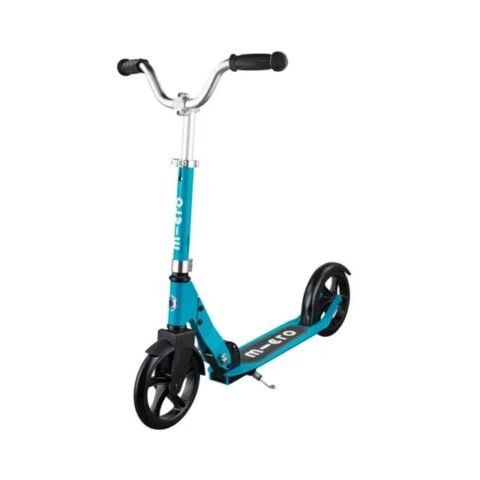 Micro Cruiser Scooter Large-Wheel Lean-to-Steer Scooter for Ages 5-13 Aqua SA0203