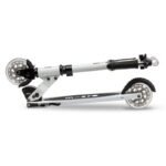 Micro Sprite Glow LED Scooter White Foldable Kick Scooter with Light-Up Wheels (Ages 5+) SA0296 view 2