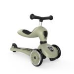 Scoot & Ride Highwaykick 1 2-in-1 Kids Scooter Olive SCO00001