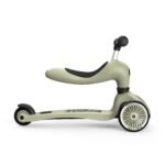 Scoot & Ride Highwaykick 1 2-in-1 Kids Scooter Olive SCO00001 view 2